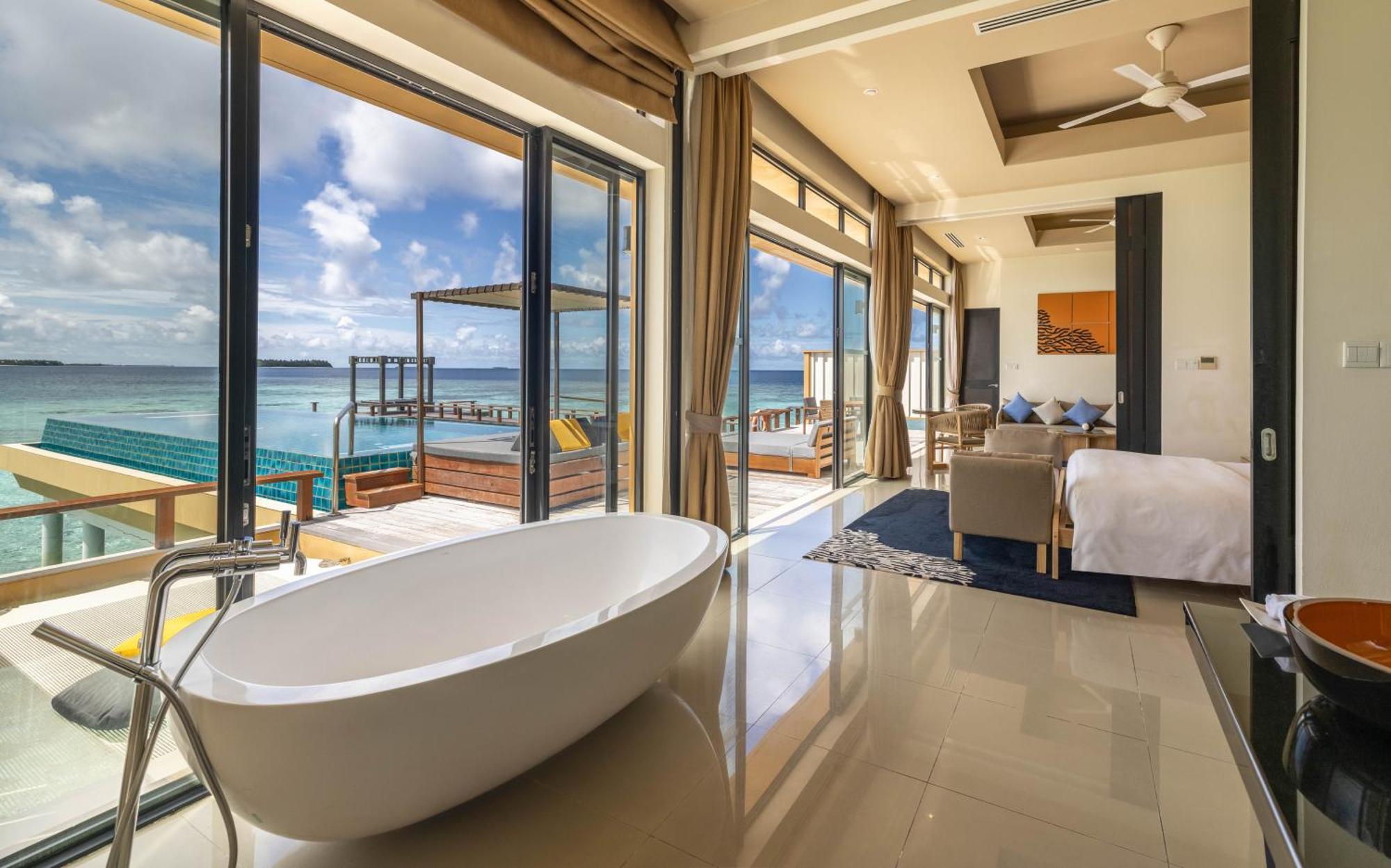 Angsana Velavaru In-Ocean Villas - All-Inclusive Select, Book Now & Enjoy 20 Percent Off Seaplane Transfer For Stays In 2025 Hulhudheli Dış mekan fotoğraf